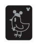 2008 Hidden Mickey - Pets with Mouse Ears - Bird with Mouse Ears - WDW