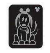 2008 Hidden Mickey - Pets with Mouse Ears - Family Dog with Mouse Ears - WDW
