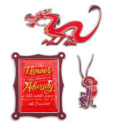 15034 - Disney Wisdom Series - Mulan 3-Pin Set alternate image