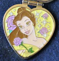 1563 - Princess Heart Series - Belle Hinged Locket alternate image