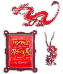 15034 - Disney Wisdom Series - Mulan 3-Pin Set alternate image
