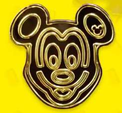 Gold Mickey Waffle