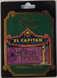 El Capitan Marquee Series - Hocus Pocus Marquee, Candle and Spider Web - DSSH