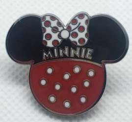 Mickey And Minnie Icons 2 Pin Set - Minnie Mouse only - MLT