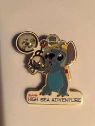 Stitch&#039;s High Sea Adventure - Scuba Stitch With Jiminy - DCL
