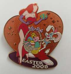 37989 - Easter 2008 - Jessica and Roger Rabbit Easter Basket - Disney Studio Store Hollywood / Soda Fountain alternate image