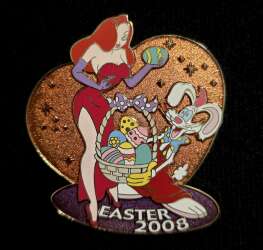 37989 - Easter 2008 - Jessica and Roger Rabbit Easter Basket - Disney Studio Store Hollywood / Soda Fountain alternate image