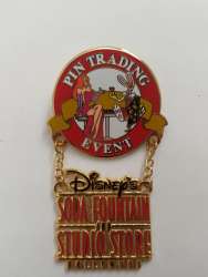 29667 - Disney Soda Fountain Pin Trading Night - Jessica and Roger Rabbit (Surprise release) - Disney Studio Store Hollywood / Soda Fountain alternate image