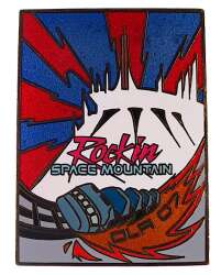 Click to view the Rockin' Space Mountain Poster Pin details