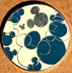 17299 - WDW Hidden Mickey Series 2010: Brights Watches Collection - Blue & Silver - Walt Disney World alternate image