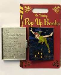 Pin Trading Pop-Up Books Series - Walt Disney&#039;s Peter Pan - MLT