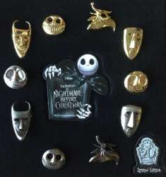 25141 - SDCC - Nightmare Before Christmas Set - Shock (Gold) - Disney Licensed alternate image