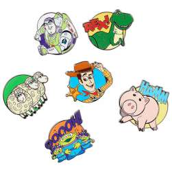 The Road to Toy Story Collection - 6 pin set - MLT