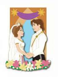 18028 - Wedding Series - Flynn Ryder & Rapunzel - Disney Studio Store Hollywood / Soda Fountain alternate image
