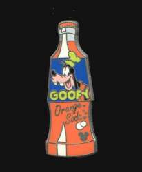 DLR Hidden Mickey Series 2010: Soda Bottle Collection - Goofy (Orange Soda) - DLR