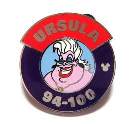 1158 - 2013 Hidden Mickey - Magic Kingdom Villains Parking Signs - Ursula - Walt Disney World alternate image