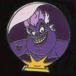 4745 - WDW Hidden Mickey Series 2008: Crystal Ball Villains - Ursula alternate image