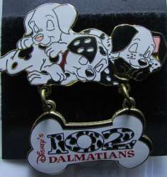 102 Dalmatians - 102 Dalmatians Dangle - Oddball, Domino, and Little Dipper - MLT
