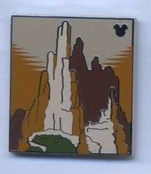 2019 Hidden Mickey - Stylized Attractions - Big Thunder Mountain - WDW