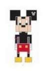 2019 Hidden Mickey - 8 Bit Characters - Mickey Mouse - DLR