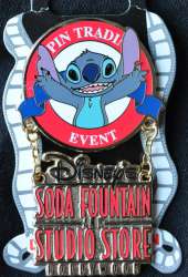 1197 - Disney Soda Fountain Pin Trading Night - Stitch - PTE - Disney Studio Store Hollywood / Soda Fountain alternate image