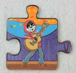 Character Connection Mystery Collection - Coco Puzzle - Skeleton Miguel - MLT