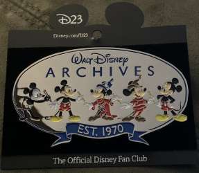 38617 - D23 Expo 2011 - Archives 1970 - Mickey thru the Years - Disney Fan Club alternate image