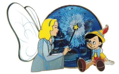 38674 - Artland - Pinocchio - Blue Fairy & Pinocchio Jumbo - Artland / ACME alternate image