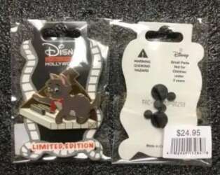 38740 - Aristocats 50th Anniversary - Berlioz on Piano - Disney Studio Store Hollywood / Soda Fountain alternate image