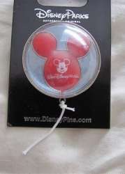 Red Mickey Mouse balloon