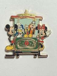 38803 - Main Street USA Transportation - Mickey, Minnie, Donald, Pluto and Goofy one way transportation trolley - Walt Disney World alternate image