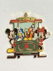38803 - Main Street USA Transportation - Mickey, Minnie, Donald, Pluto and Goofy one way transportation trolley - Walt Disney World alternate image
