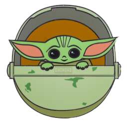 'Star Wars: The Mandalorian - The Child in Pod - DLP'