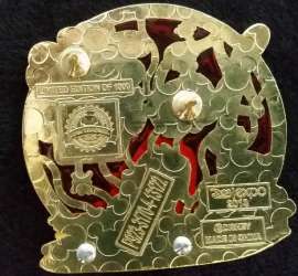 6806 - D23 Expo 2013: Stained Glass Sorcerer Collection - Donald and Magic Brooms - Disney Fan Club alternate image