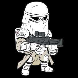24574 - Star Wars Celebration VIII - Snow Trooper - Disney Licensed alternate image