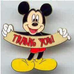 Mickey Mouse Thank You