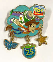 'Toy Story 25th Anniversary - Woody and Buzz Flying - HKDL'