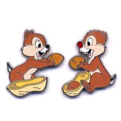 Chip and Dale - Chip &amp; Dale Playing Around Pin Set - MLT