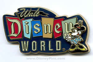39177 - Walt Disney World Retro Logo Series - Minnie Mouse - Walt Disney World alternate image