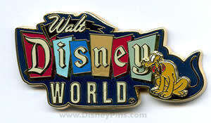 39180 - Walt Disney World Retro Logo Series - Pluto - Walt Disney World alternate image