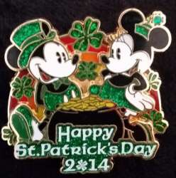 1612 - St. Patrick's Day - 2014 - Mickey and Minnie alternate image