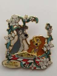 39226 - EPCOT International Flower & Garden Festival 2006 - Lady and Tramp Eating Spaghetti - Walt Disney World alternate image