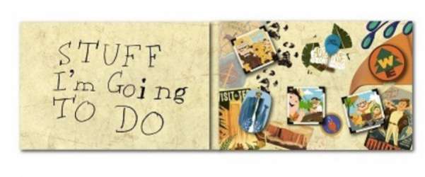 Pixar&#039;s Up - Celebrating 10 Years: My New Adventure Book 6 Pin Box Set - MLT