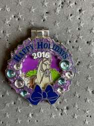 39257 - Resort Holiday Collection 2016: Jeweled Wreaths - Saratoga Springs Resort & Spa - Maximus Wreath - Walt Disney World alternate image