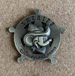 DLP Mickey's Sheriff Badge