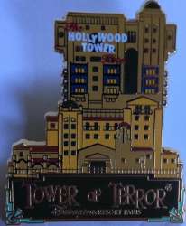 Tower of Terror - Hollywood Tower Hotel and Logo - DLP
