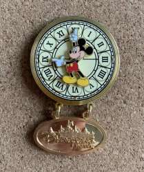 Mickey Mouse on a watch