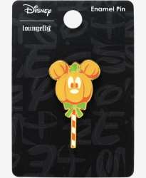 39438 - Hot Topic - Disney - Mickey Mouse Pumpkin Wand Pin - Loungefly alternate image