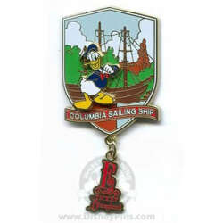 Donald Duck Columbia Sailing Ship