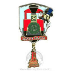 Mickey Mouse Santa Fe Railroad